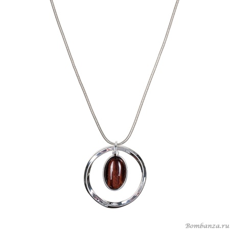 Колье Fiore Luna, COFFE AGATE